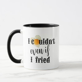 Mug Petit-déjeuner à l'oeuf frit - petit-déjeuner amus