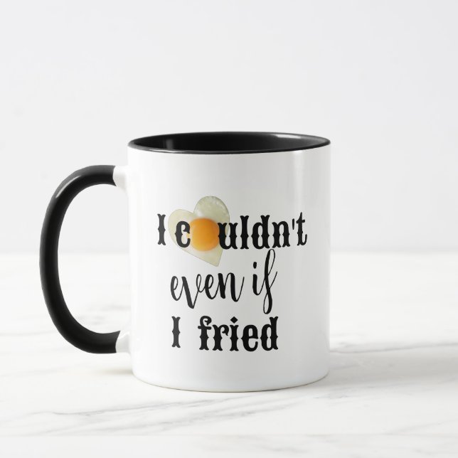 Mug Petit-déjeuner à l'oeuf frit - petit-déjeuner amus (Gauche)
