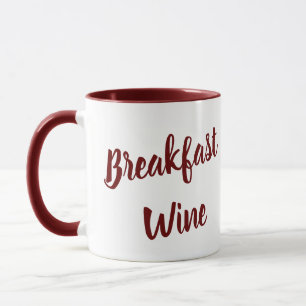 Mug Petit-déjeuner Vins amusants