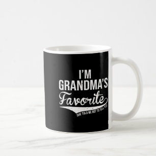 Mug Petit-fils et petite-fille préférés de grand-mère
