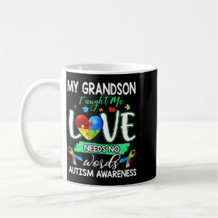 Mug Petit-fils m'a appris que l'amour a besoin de mots