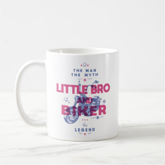 Mug Petit frère et motard l'homme le mythe la légende