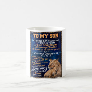 Mug Petit Garçon Hier Ami Aujourd'Hui-Lion Maman À Fil