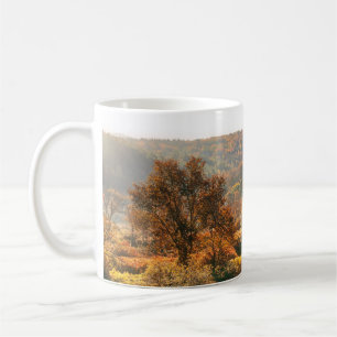 Mug Petit matin à l'automne avec des feuillages coloré