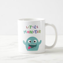 Petit monstre drôle vert en bon état