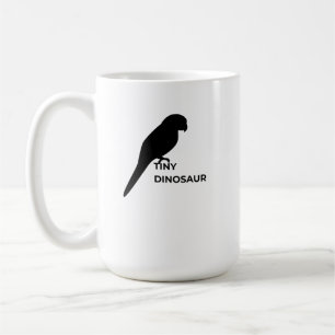 Mug Petit Perroquet Dinosaure Silhouette – Joli Perroq