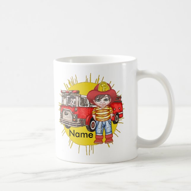 Mug Petit pompier (Droite)