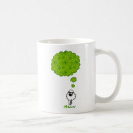 Mug Petit rêve de moutons au sujet de l'Irlande