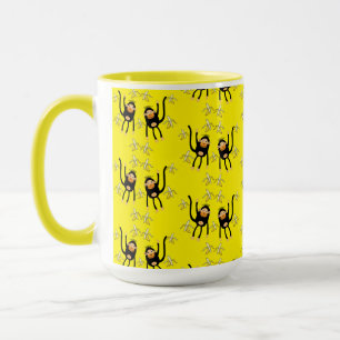 Mug Petit Singe Et Bananes