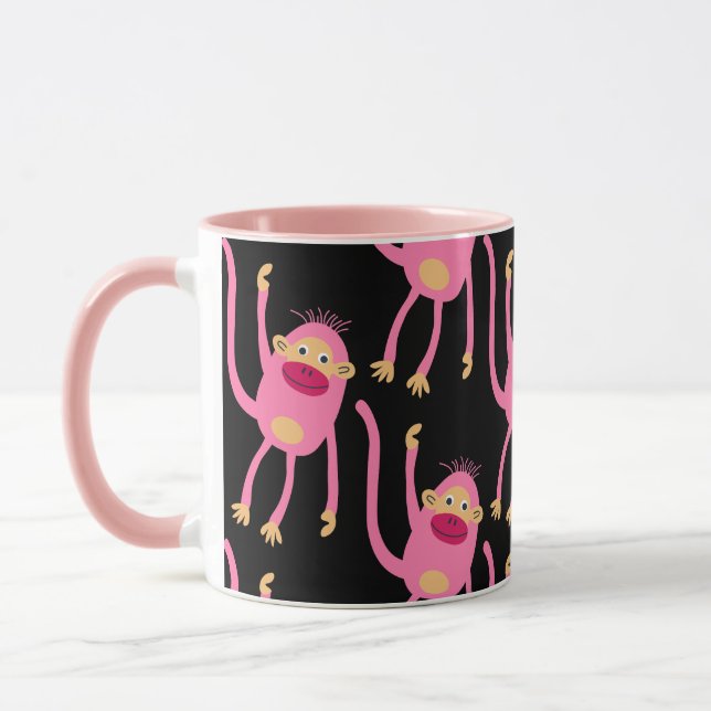 Mug Petit Singe mignon (Gauche)