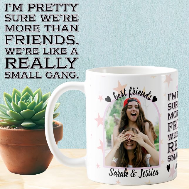 Mug Petite Amitié Gang Photo personnalisée (Créateur téléchargé)