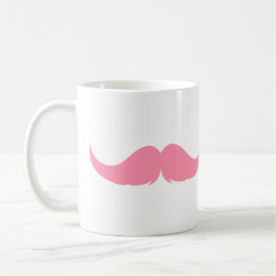 Mug Petite barre de poignées personnalisable Moustache