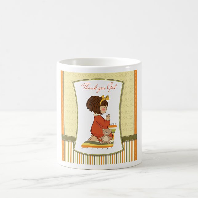 Mug Petite fille priant (Créateur téléchargé)