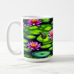 Mug Petite grenouille sur Lily Pad