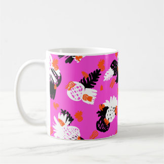 Mug Petite motif ditée aux motifs tropicaux, draine à 
