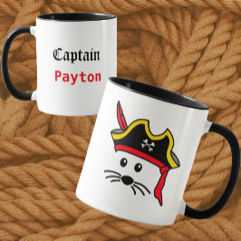 Mug Petite souris personnalisable Pirate