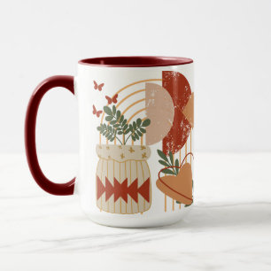 Mug Petite tache de café Plante