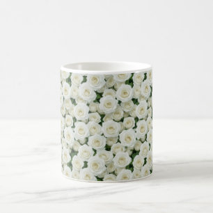 Mug Petites roses blanches