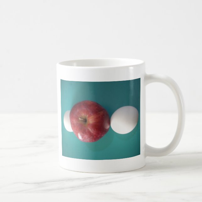Mug Petits-déjeuners copains : Deux oeufs $an Apple St (Droite)