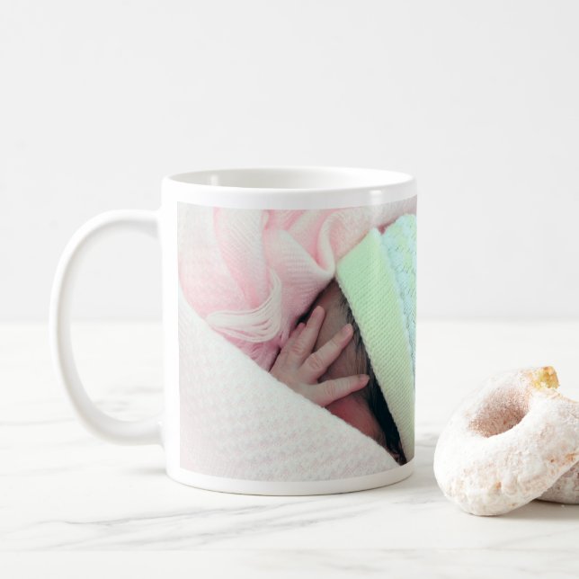 Mug Petits doigts minuscules. (Avec donut)