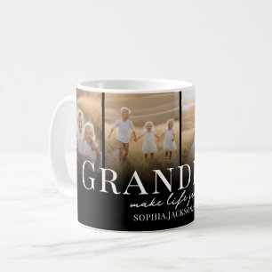 Mug Petits-enfants rendent la vie grandiose Multi Phot