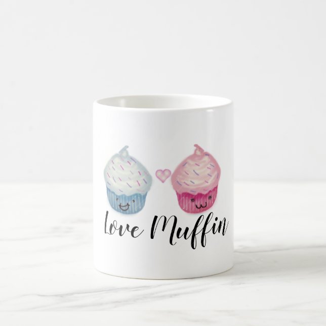 Mug Petits gâteaux de petit pain d'amour (Centre)