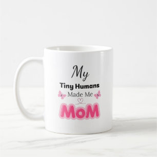 Mug Petits Humains M'ont Rendue Maman Design Rose Mode