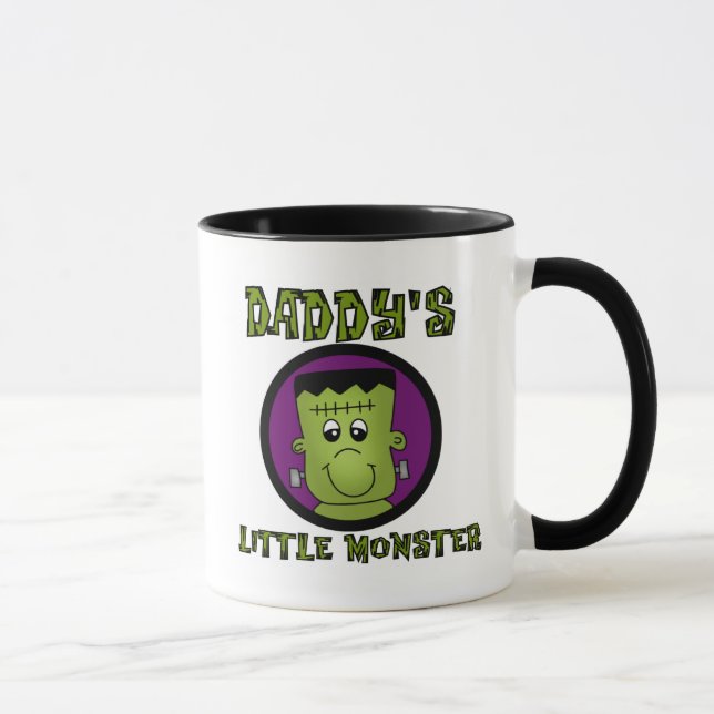 Mug Petits T-shirts et cadeaux du monstre du papa (Droite)