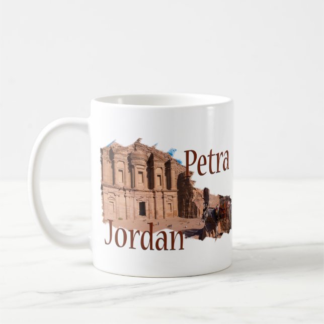 Mug Petra, Jordanie : Le monastère (Gauche)