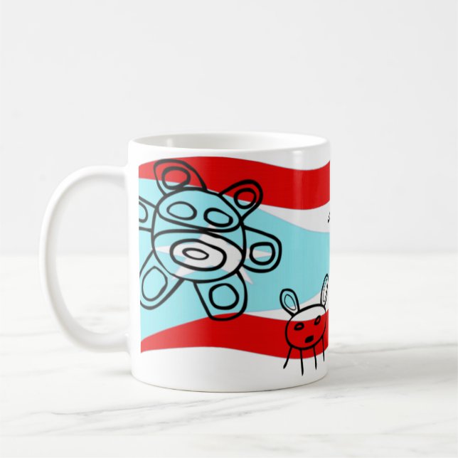 Mug Petroglifos Taínos (Gauche)
