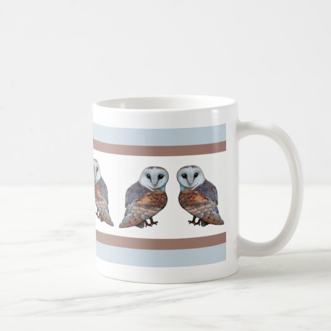Mug Peu de hiboux de grange (Droite)