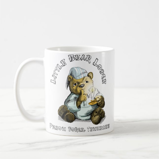 Mug Peu de loge et amis d'ours (Gauche)