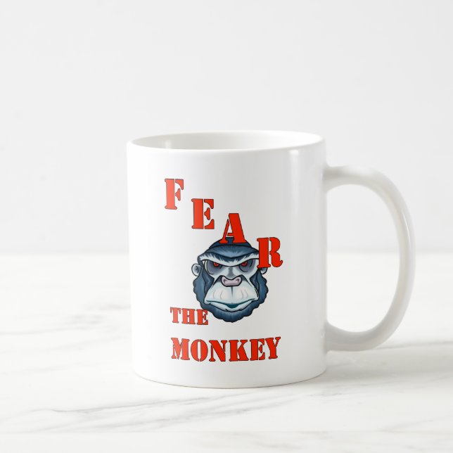 Mug peur du singe (Droite)