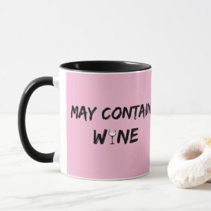 Mug Peut contenir du vin   Vin blanc