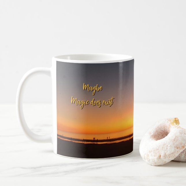 Mug "Peut-être que la magie existe" (Avec donut)