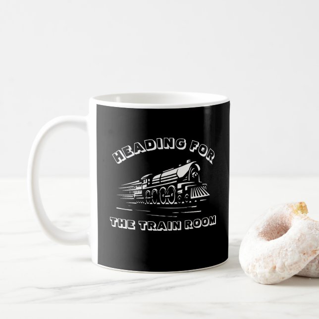 Mug Peut modifier l'en-tête de texte pour la ligne de  (Avec donut)