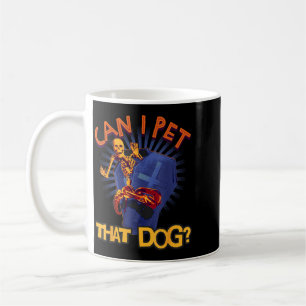 Mug Peut-on caresser ce squelette de chien dans un cer