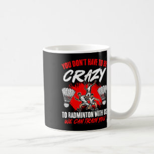Mug Peuvent Train Racket Navette Sport Hobby Badminton