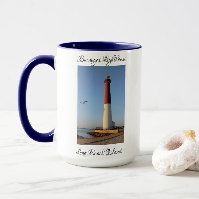 Mug Phare de Barnegat (Avec donut)
