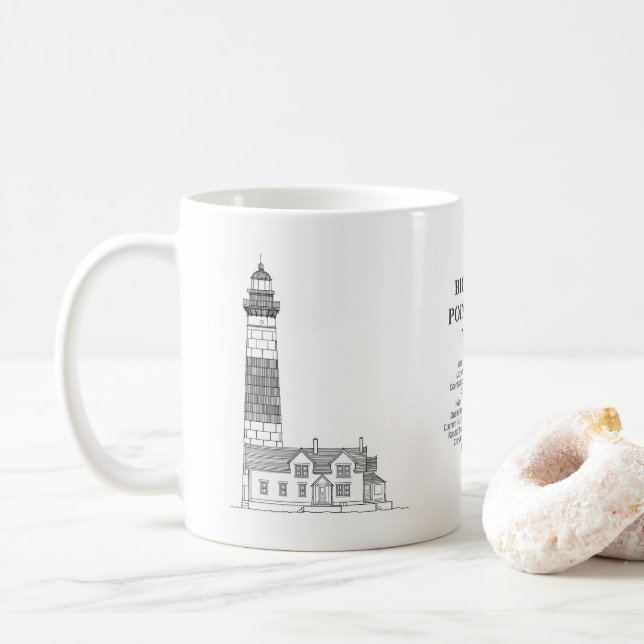 Mug Phare de Big Sable Point - Michigan - BD (Avec donut)