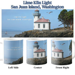 Mug Phare de Lime Kiln San Juan Island Washington