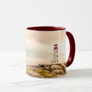 Mug Phare de Nouvelle-Écosse stylisé