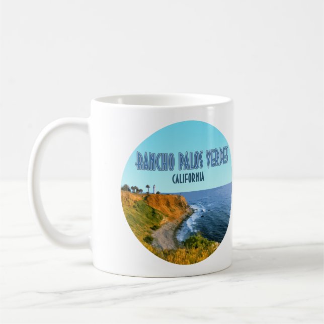 Mug Phare de Rancho Palos Verdes Californie (Gauche)
