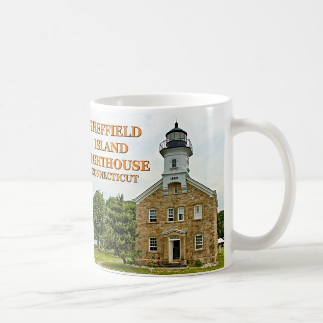 Mug Phare de Sheffield Island, Connecticut (Droite)