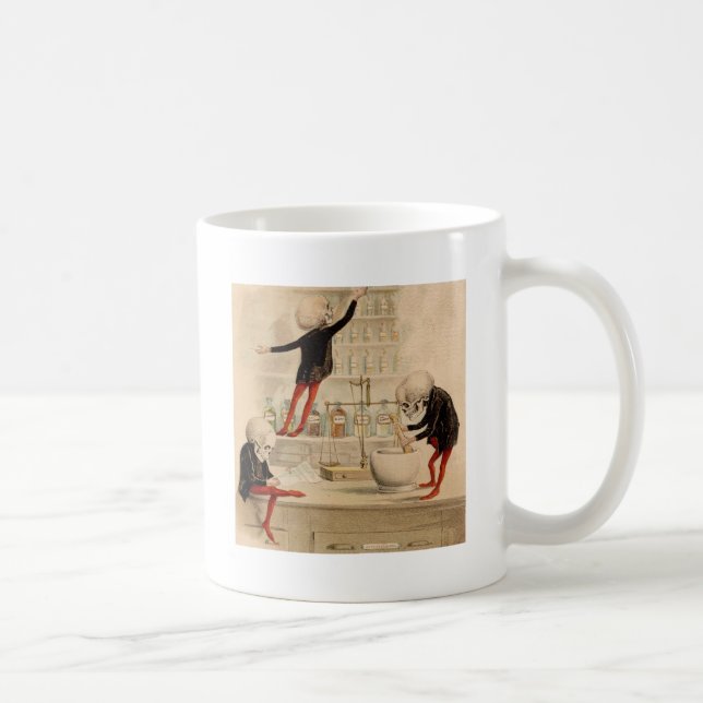 Mug Pharmacie squelettique (Droite)