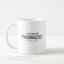 Mug Pharmacien agréé depuis 2026 Conception profession