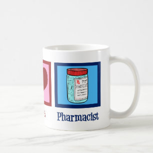 Mug Pharmacien d'amour de paix