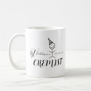 Mug Pharmaciste Funny moderne Chimiste Anniversaire Ch