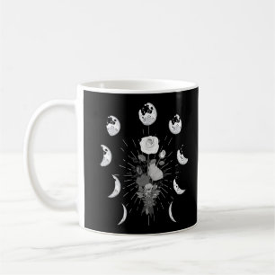 Mug Phases gothiques Rose Lune Crescent de cuisine