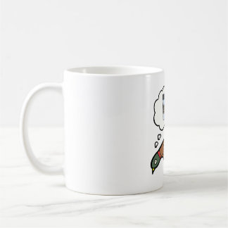 Mug Pheasant dreams of coffee